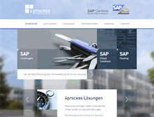 Tablet Screenshot of 4process.de